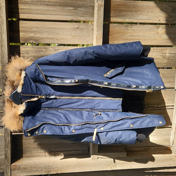 Blue Mackage Winter Jacket Medium - Picture 2 of 13